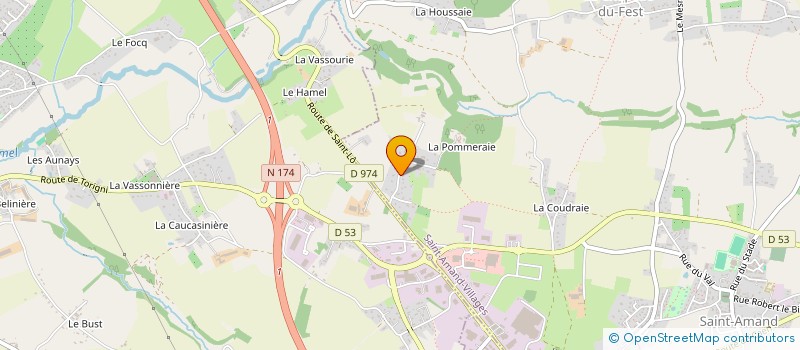 localisation de l'entreprise 823 203 757   SAINT-AMAND-VILLAGES