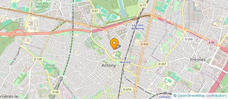 localisation de l'entreprise 823 203 997 à ANTONY
