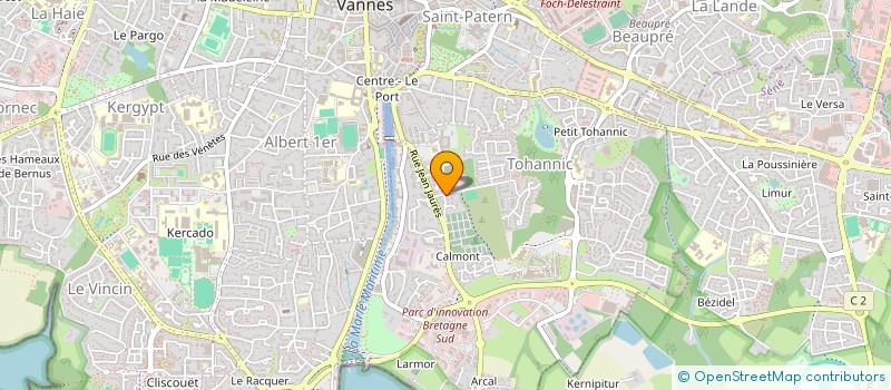 localisation de l'entreprise 823 213 509  à VANNES