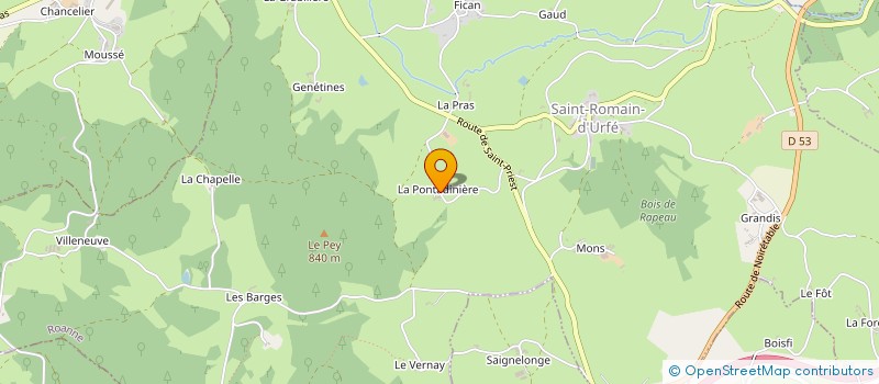 localisation de l'entreprise 823 215 702   SAINT-ROMAIN-D URFE