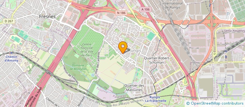 localisation de l'entreprise 823 228 119  à RUNGIS