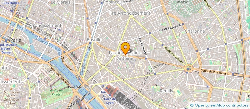localisation de l'entreprise 823 245 287   PARIS