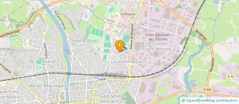 localisation de l'entreprise 823 246 228   LAVAL