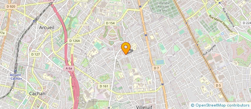 localisation de l'entreprise 823 249 396  à VILLEJUIF