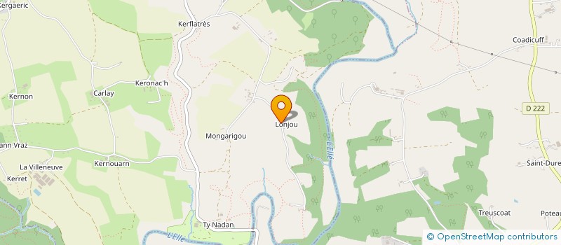 localisation de l'entreprise 823 252 887 à CLOHARS-CARNOET