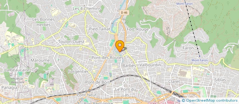 localisation de l'entreprise 823 264 957   TOULON