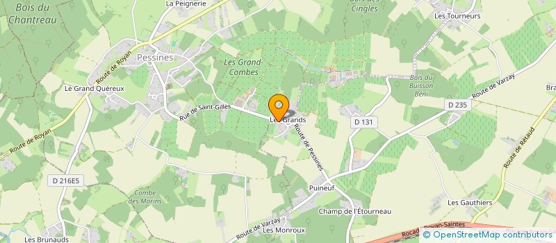 localisation de l'entreprise 823 276 589   SAINTES