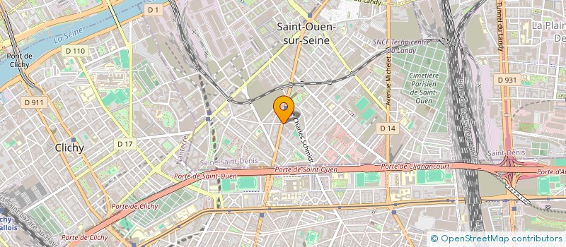 localisation de l'entreprise 823 295 167 à SAINT-OUEN-SUR-SEINE