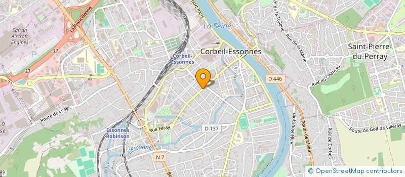 localisation de l'entreprise 823 318 621 à CORBEIL-ESSONNES