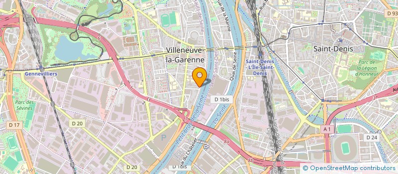 localisation de l'entreprise 823 319 850   VILLENEUVE-LA-GARENNE