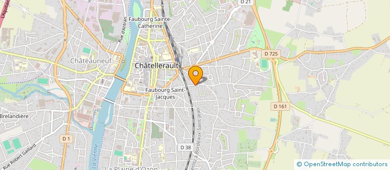 localisation de l'entreprise 823 336 318   CHATELLERAULT