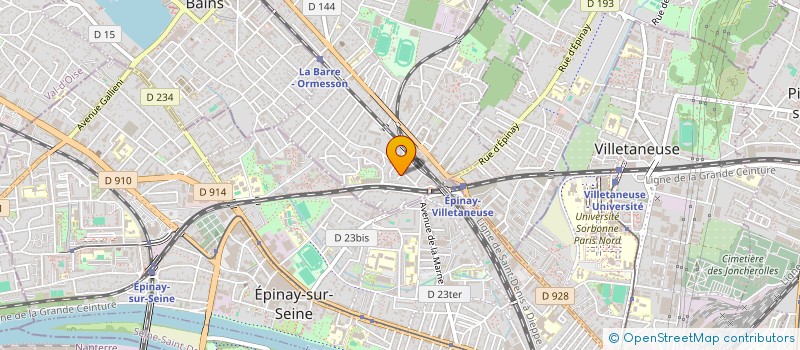localisation de l'entreprise 823 351 606 à DEUIL-LA-BARRE
