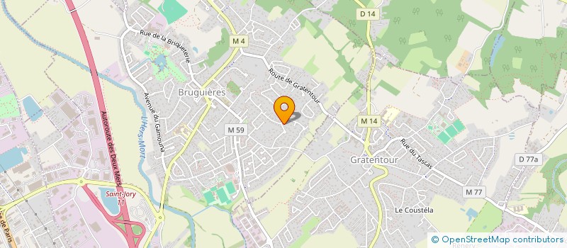 localisation de l'entreprise 823 356 456   BRUGUIERES