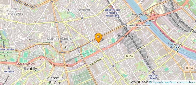 localisation de l'entreprise 823 387 725   PARIS