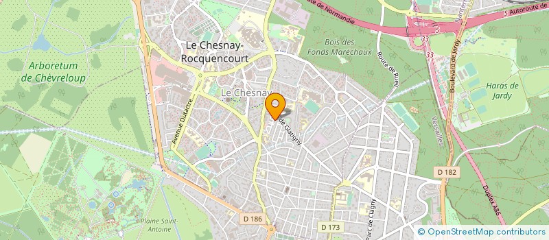 localisation de l'entreprise 823 439 500   BOUGIVAL