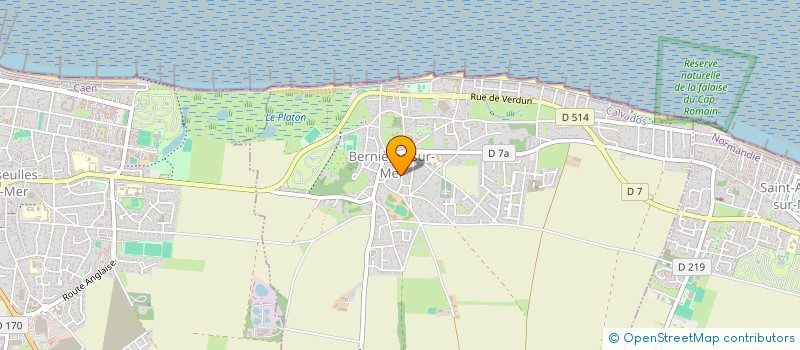 localisation de l'entreprise 823 447 974   BERNIERES-SUR-MER