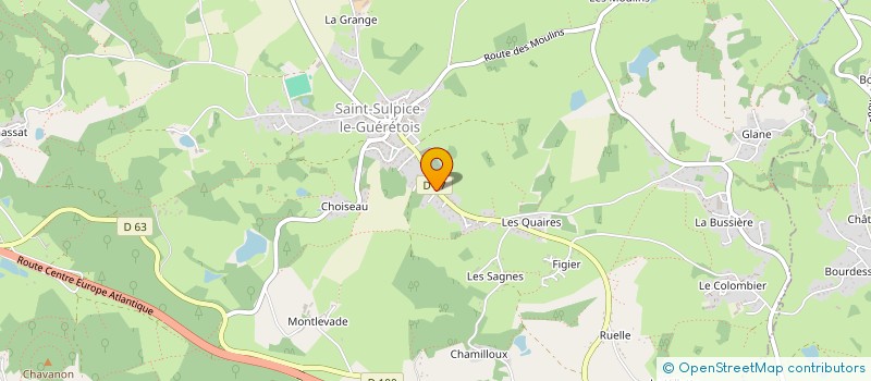 localisation de l'entreprise 823 451 646 à SAINT-VAURY