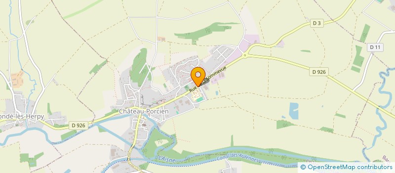 localisation de l'entreprise 823 452 552   HOUDILCOURT