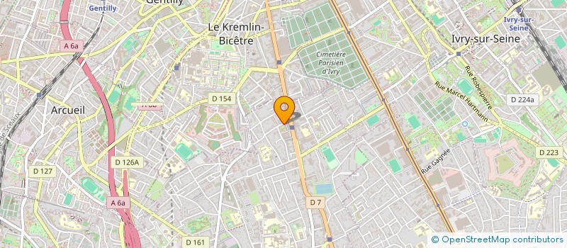 localisation de l'entreprise 823 472 626   VILLEJUIF