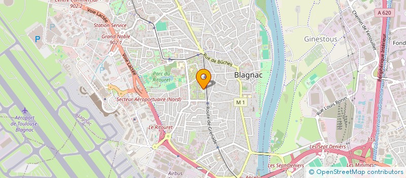 localisation de l'entreprise 823 474 697   BLAGNAC