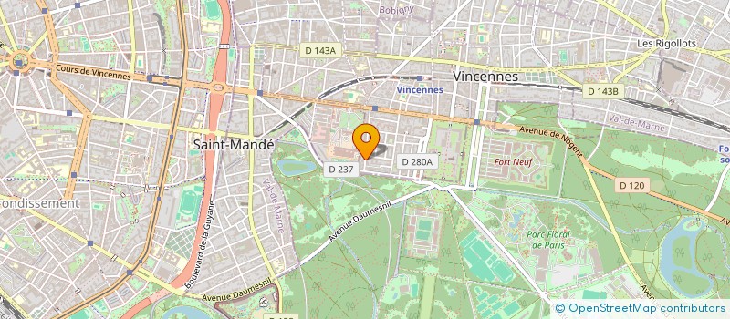 localisation de l'entreprise 823 487 996  à VINCENNES