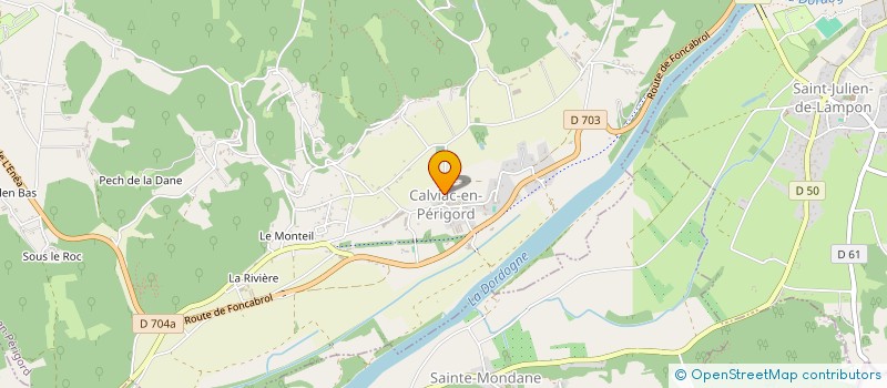 localisation de l'entreprise 823 490 743   SAINTE-MONDANE