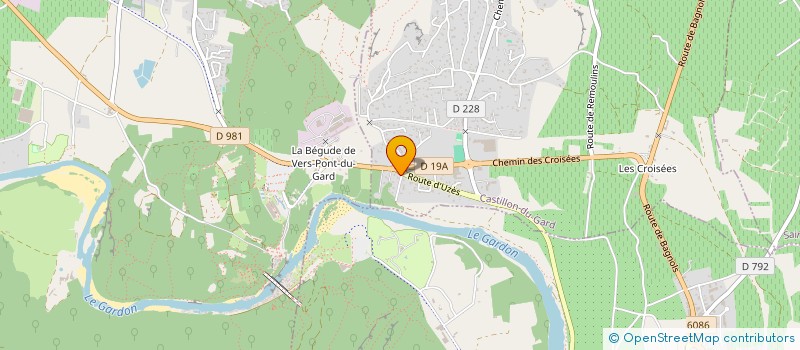 localisation de l'entreprise 823 494 158   CASTILLON-DU-GARD