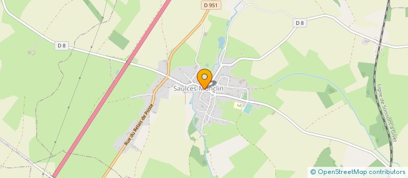 localisation de l'entreprise 823 515 655   SAULCES-MONCLIN