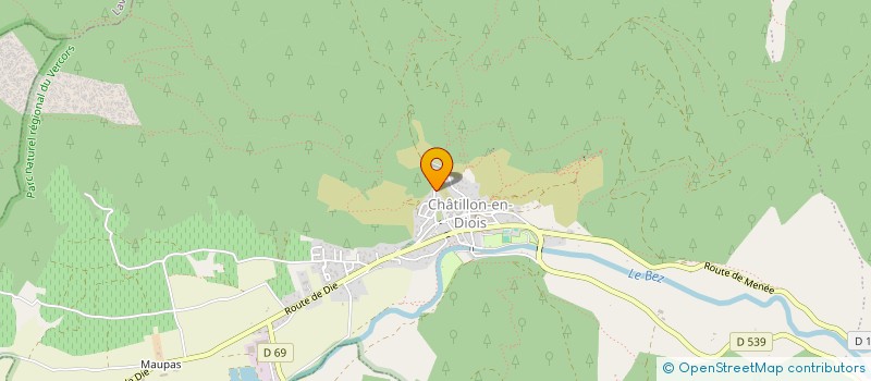 localisation de l'entreprise 823 528 641   CHATILLON-EN-DIOIS