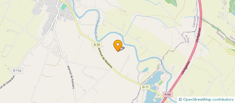 localisation de l'entreprise 823 533 484   CALMONT