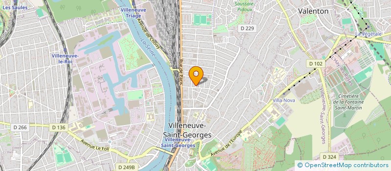 localisation de l'entreprise 823 539 242   VILLIERS-SUR-MARNE