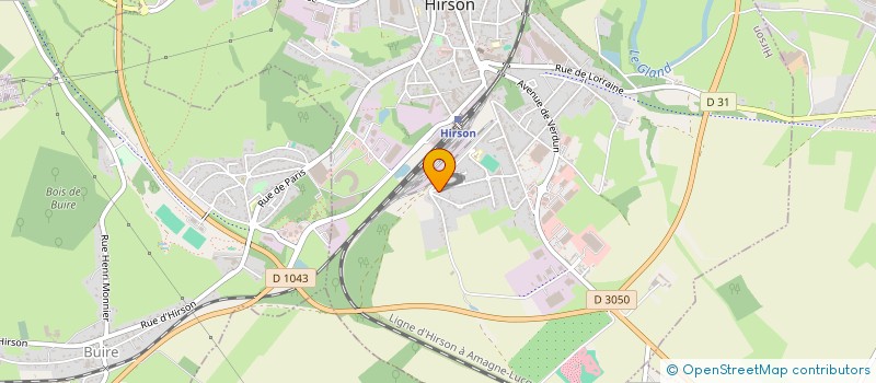 localisation de l'entreprise 823 552 088   HIRSON