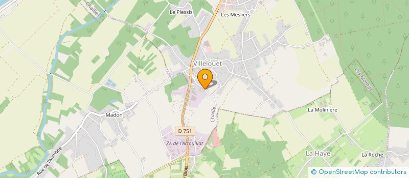 localisation de l'entreprise 823 560 354   CHAILLES