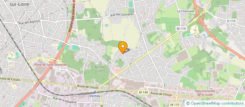 localisation de l'entreprise 823 563 903   BASSE-GOULAINE