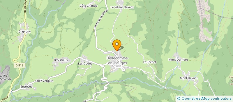 localisation de l'entreprise 823 568 654   LES DESERTS