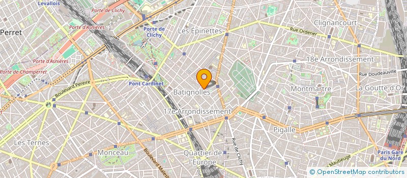 localisation de l'entreprise 823 575 972   PARIS