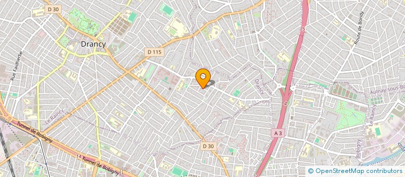 localisation de l'entreprise 823 595 210 à DRANCY