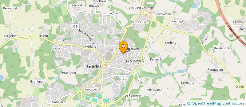 localisation de l'entreprise 823 599 741   HENNEBONT