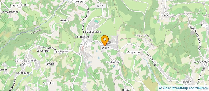 localisation de l'entreprise 823 609 979   CORBELIN