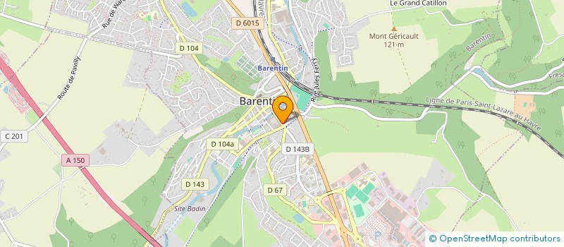 localisation de l'entreprise 823 642 640 à QUEVILLON