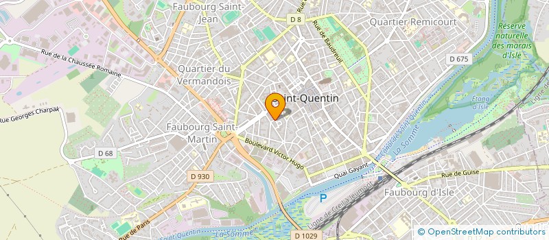 localisation de l'entreprise 823 644 877   SAINT-QUENTIN