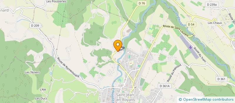 localisation de l'entreprise 823 659 651   LES TOURRETTES