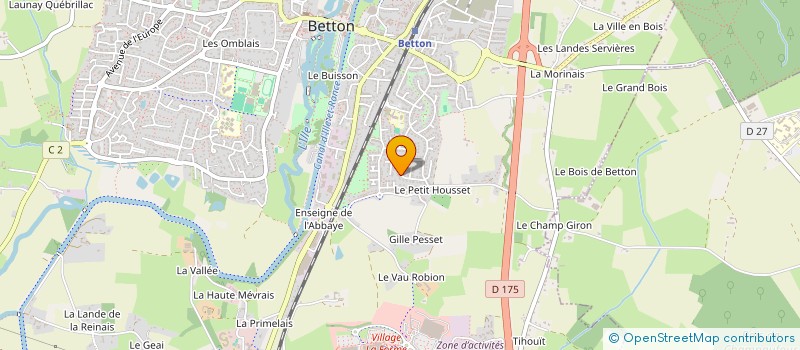 localisation de l'entreprise 823 659 982   BETTON