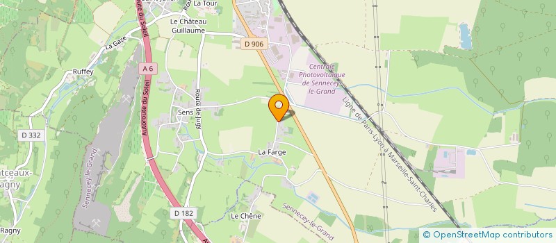 localisation de l'entreprise 823 660 535   SENNECEY-LE-GRAND