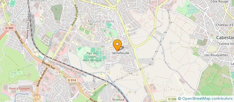 localisation de l'entreprise 823 665 922   PERPIGNAN