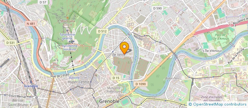 localisation de l'entreprise 823 671 490   LA TRONCHE