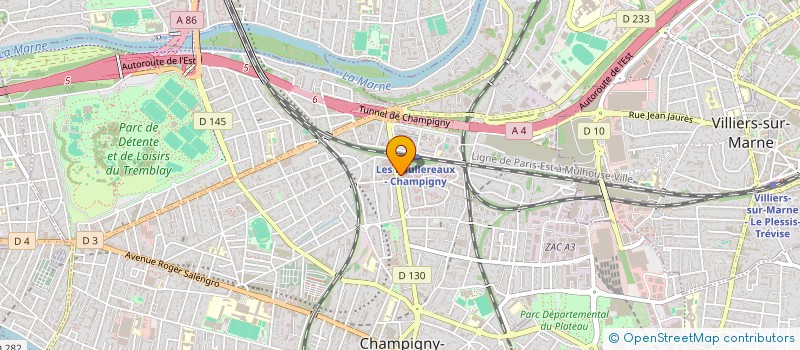 localisation de l'entreprise 823 694 039   THIAIS