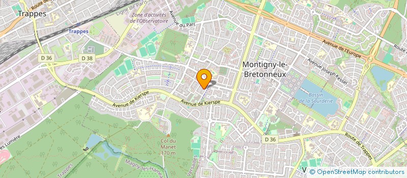 localisation de l'entreprise 823 738 588   MONTIGNY-LE-BRETONNEUX