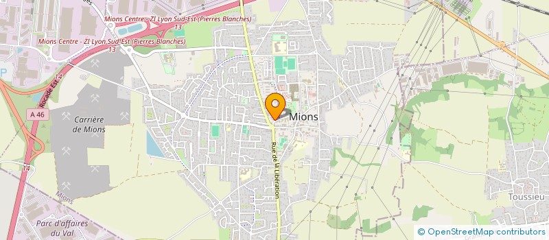 localisation de l'entreprise 823 740 584   LYON