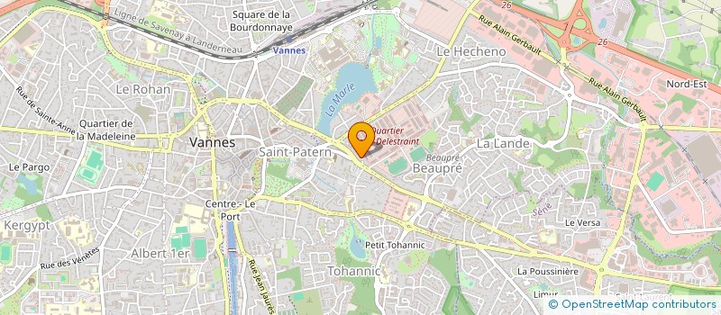 localisation de l'entreprise 823 762 752  à VANNES